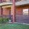 private porch with awning